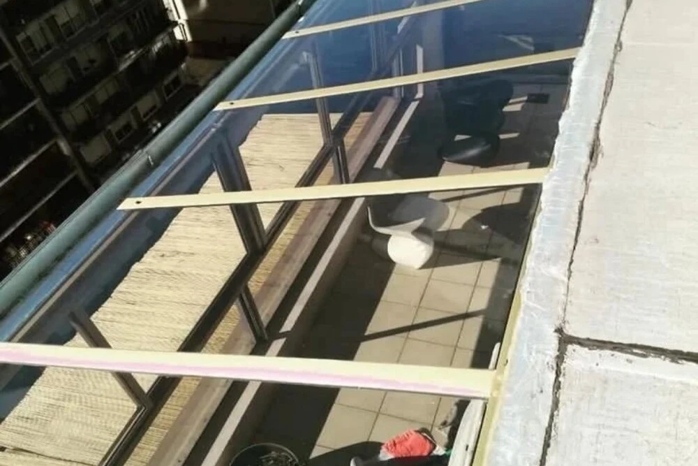 Antes y después terraza