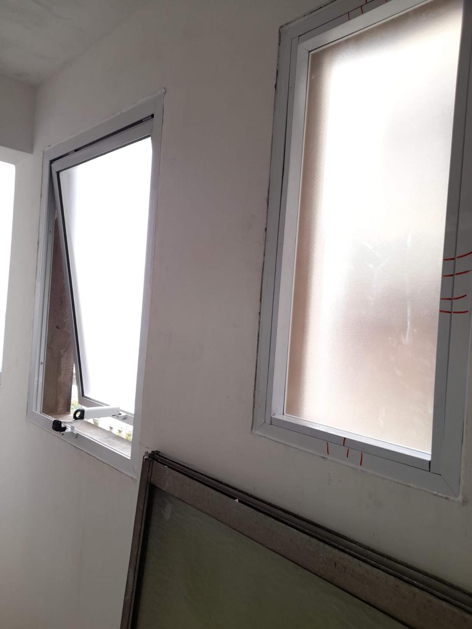 Ventiluz proyectante instalado